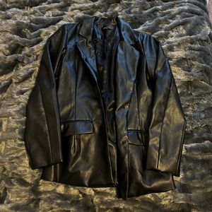 White Fox Boutique ‘Take The Lead’ PU Blazer